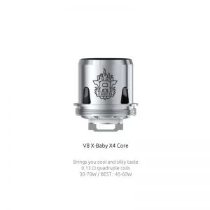 SMOK X-Baby X4 Quadruple Core 0.13ohm for TFV8 X-Baby (3pcs/pack)