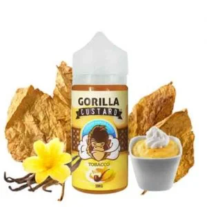 Gorilla Custard Tobacc By E&B, 100ml, 3mg