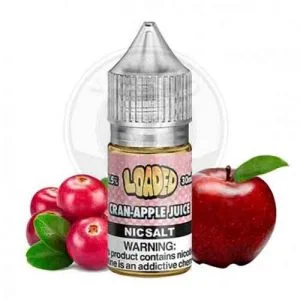 Cran Apple Juice Nic Salt By Loaded