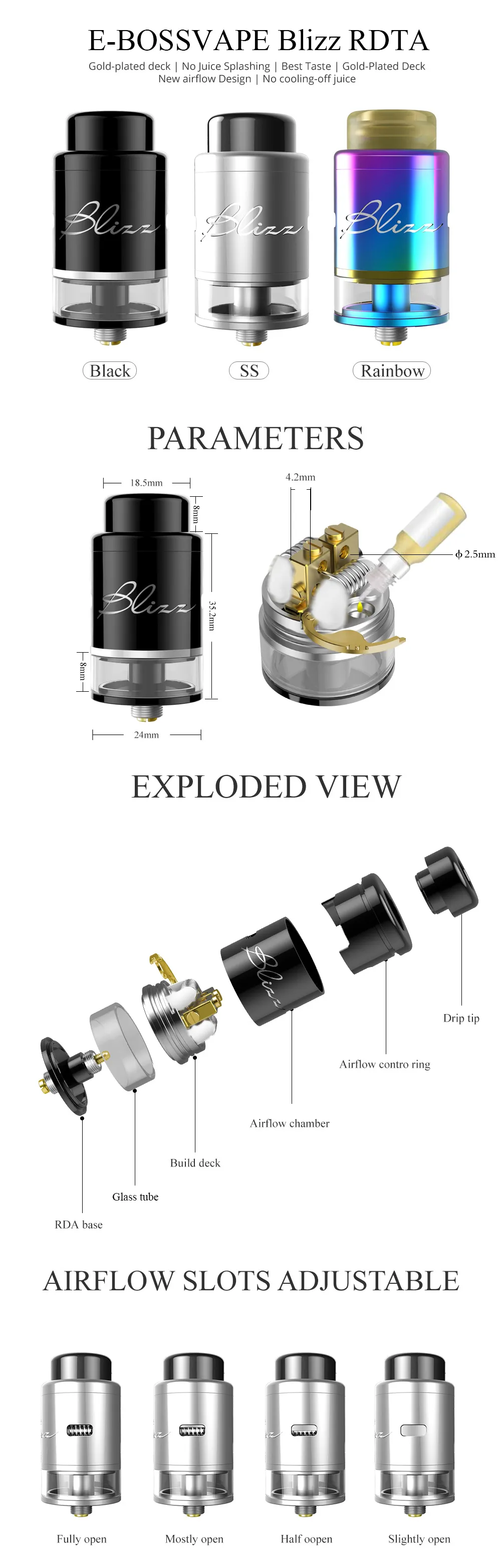 E-BOSSVAPE Blizz RDTA